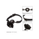 Кляп со съемной розой CalExotiс Removable Rose Gag, черный