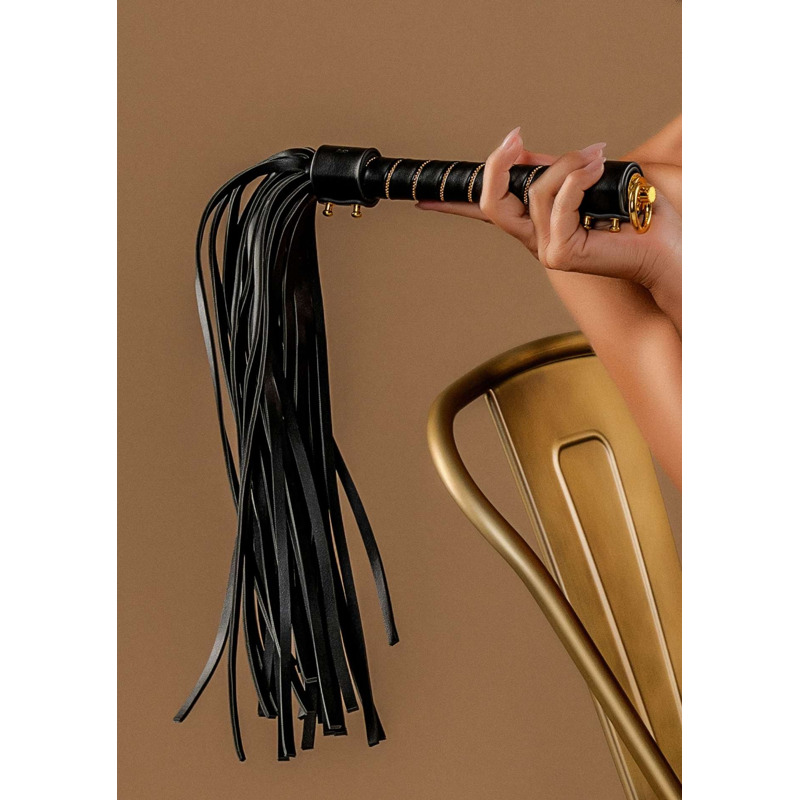 Флоггер TABOOM Studded Whip, черный, 54 см