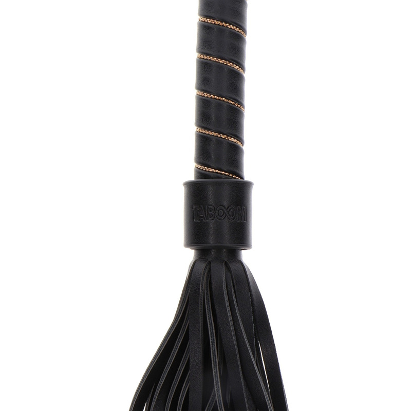 Флоггер TABOOM Studded Whip, черный, 54 см