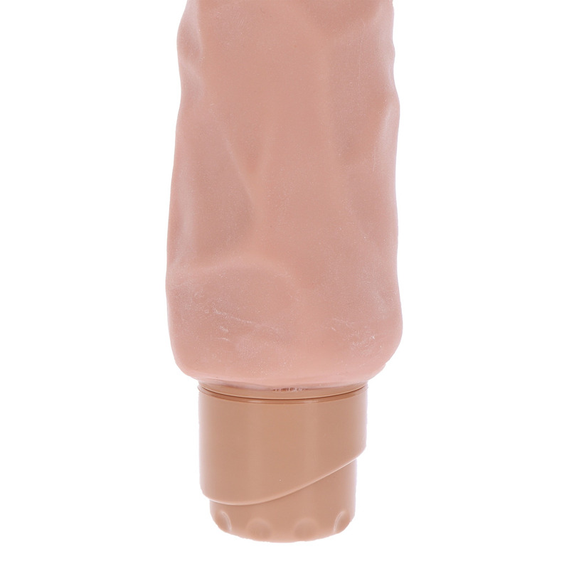 Вибратор реалистичный Toy Joy Dual Density Big Vibrator, бежевый
