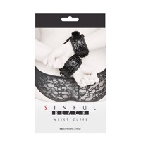 Наручники NS Novelties Wrist Cuffs, черный