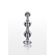 Анальная елочка металлическая с кристаллом Toy Joy Diamond Star Beads, Small