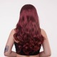 Парик длинный волнистый Fetish Hair балаяж бордо, 65 см