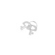 Наручники металлические Chisa Hi-Basic Fur-lined Handcuffs с черным мехом