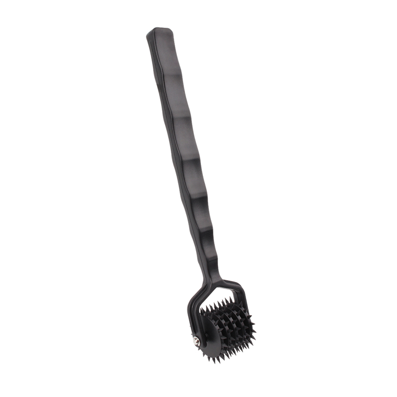 Колесо Вартенберга с 5 колесиками Chisa Sins Inquisitio Prickly Pinwheel, черное