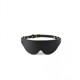 Маска на глаза Blindfold UPKO c итальянской кожи, черная