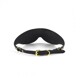 Маска на глаза Blindfold UPKO c итальянской кожи, черная