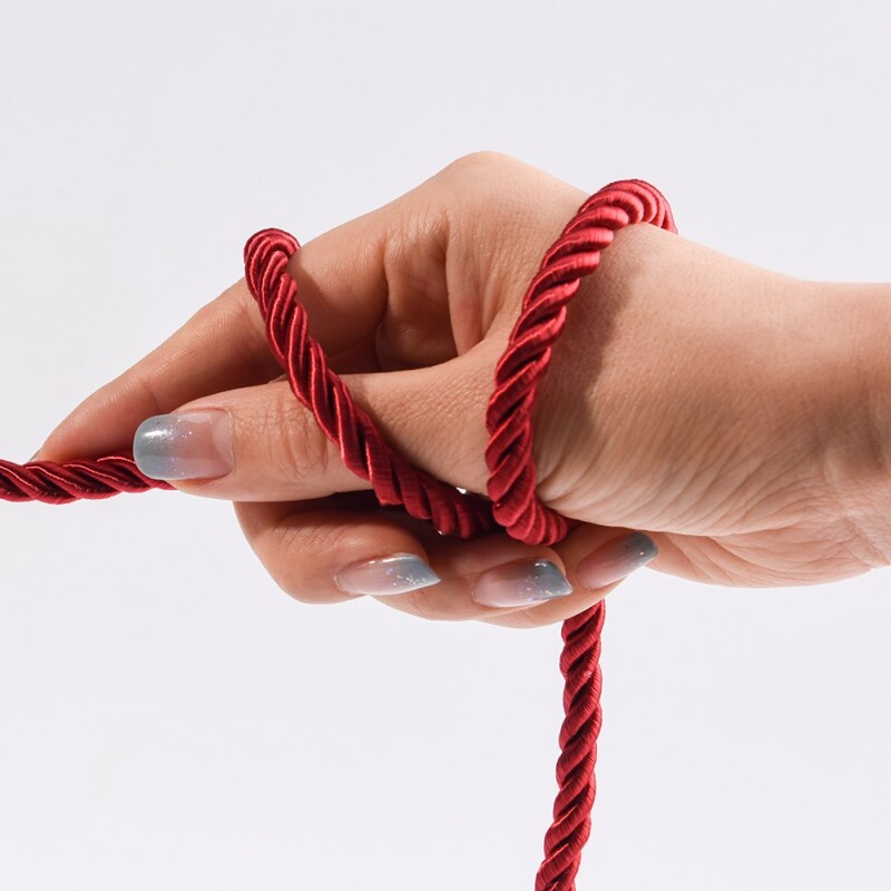 Веревка для бондажа премиальная UPKO Restraint Bondage Vope красная, 10 м