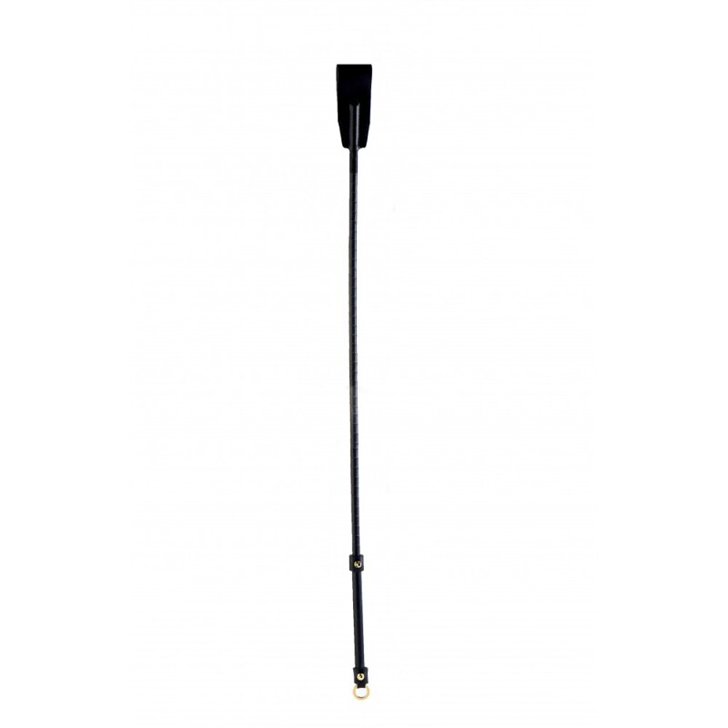 Стек кожанный с позолотой Riding Crop UPKO