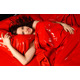 Простынь для массажа BDSM-Sex MAX WetGAMES Sex sheet, 180 x 220 cm, red