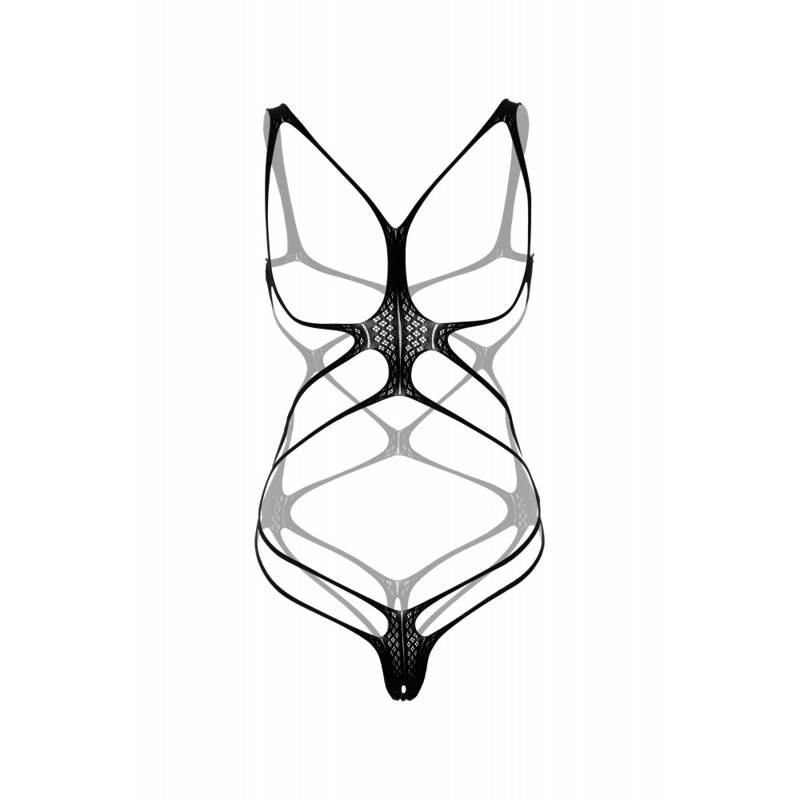 Эротический боди Daring Intimates Strappy Open Cup Body