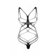 Эротический боди Daring Intimates Strappy Open Cup Body