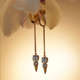 Украшения для клитора и половых губ UPKO Non-pierced Jewelry Snowman с горным хрусталем, золотистые