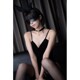 Ошейник-чокер с кольцом кожаный Leather Cosplay Choker UPKO, размер M