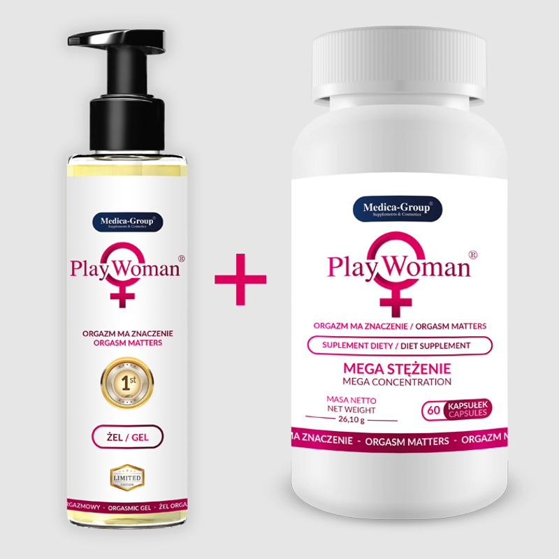 Капсулы для повышения либидо у женщин Medica Group Supl.diety-PlayWoman (цена за упаковку, 60 капсул