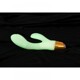 Вибратор кролик You2Toys GITD Rabbit Vibrator, светится в темноте