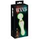 Вибратор микрофон рельефный You2Toys GITD Wand Vibrator, светится в темноте