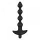 Анальный сет Black Velvet Anal Kit (анальная пробка, анальные бусы, вибропуля, анальный душ), черный