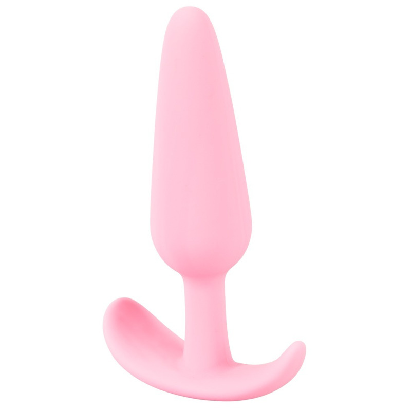 Анальная пробка со стопером Cuties Plugs, розовая