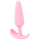 Анальная пробка со стопером Cuties Plugs, розовая