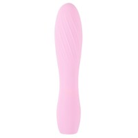 Вибратор компактный с рельефной поверхностью You2Toys Cuties 3, розовый