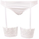 Костюм школьницы в клетку Cottelli Collection Schoolgirl Set с глубоким декольте, S
