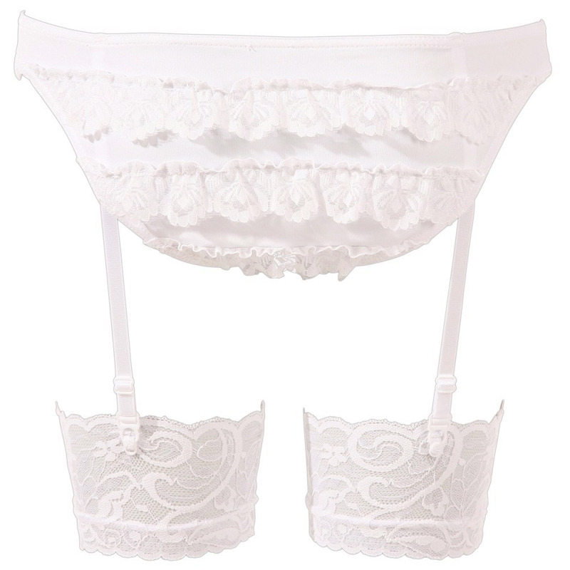 Костюм школьницы в клетку Cottelli Collection Schoolgirl Set с глубоким декольте, S
