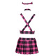 Костюм школьницы в клеточку Cottelli Collection Schoolgirl 4 предмета, M