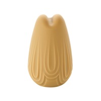 Мини-вибратор для клитора с фигурным узором Sweet Em Velvet Lure,10 режимов вибрации, желтый