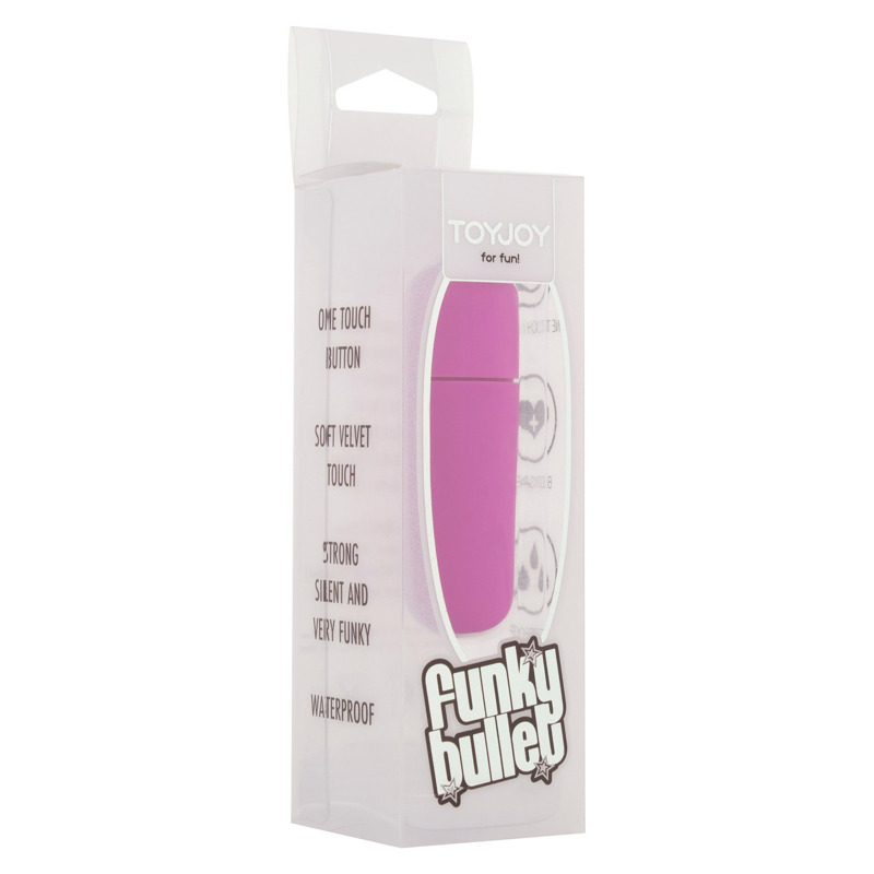 Вибропуля Funky Bullet фуксия, 5.5 х 1.5 см