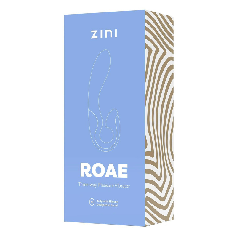 Вибратор-кролик Zini розовый, 19.5 х 3.5 см