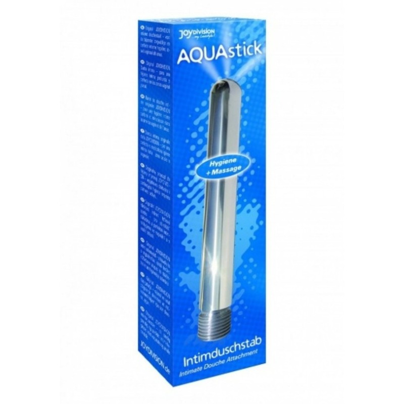 Анальний душ со шлангом Joy Division Aluminium Intimate Douche, стальной