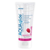 Съедобный лубрикант AQUAglide Raspberry на водной основе со вкусом малины, 100 мл Съедобный лубрикант AQUAglide Raspberry на водной основе со вкусом малины, 100 мл