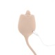 Двойной вибратор розочка c ротацией 10 режимов Sweet Em Velvet Lure, желтый