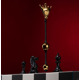 Вагинальные шарики Королева (Ферзь) из коллекции "Шахматы" UPKO The Chess Collection-Queen