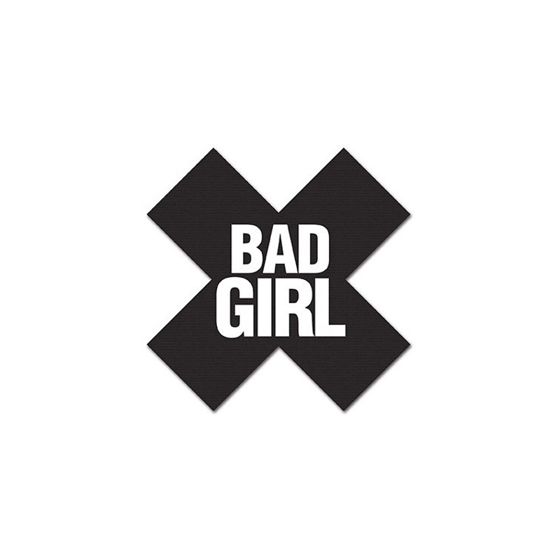 Пестисы Peekaboos 2 пары с надписью "Bad Girl"