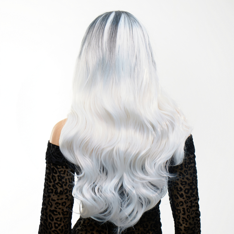 Парик длинный волнистый Fetish Hair балаяж блонд, 65 см
