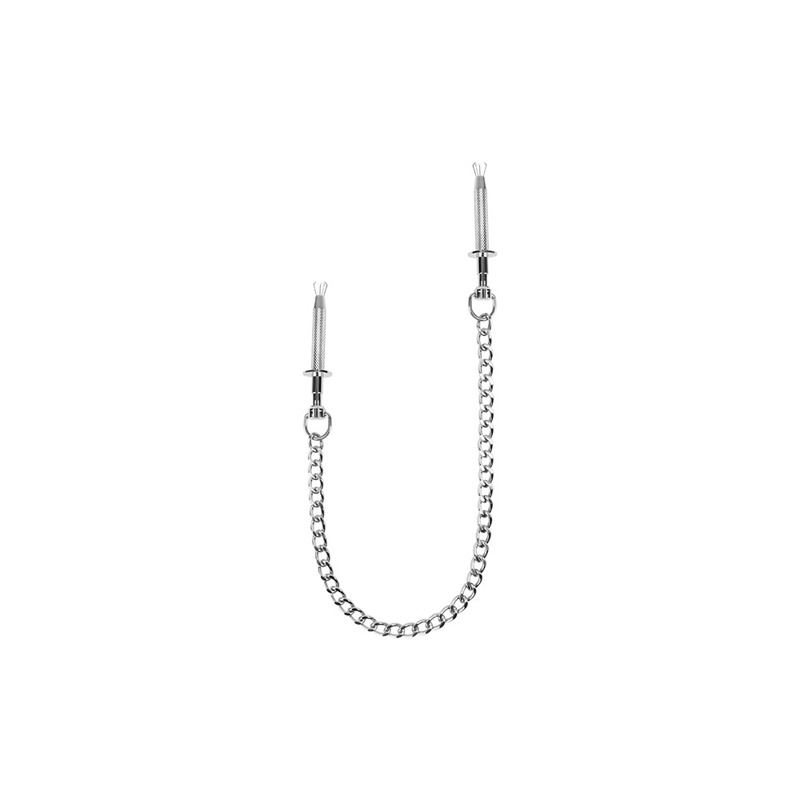 Зажимы для сосков Chisa Sins "Sense Play Claw Clamps" серебристый