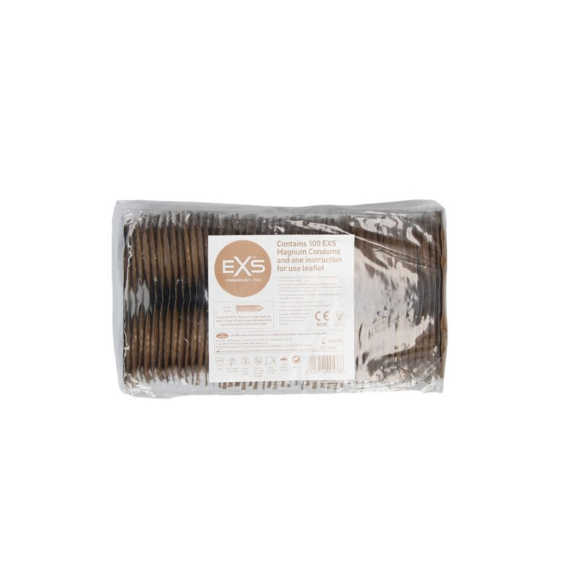 Набор латексных презервативов EXS Magnum LARGE большого размера (цена за 10 шт.)