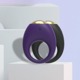 Вибрационное эрекционное кольцо Every Night Toys со светодиодом и 7 режимами вибрации, фиолетовый