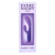 Вибратор кролик Every Night Toys для точки G, сине-фиолетовый градиент