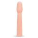 Насадка на пенис Size-Up Penis Entender с 3 эрекционными кольцами в наборе, бежевая