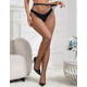 Колготы в крупную сетку Star Night, черные, XS/M