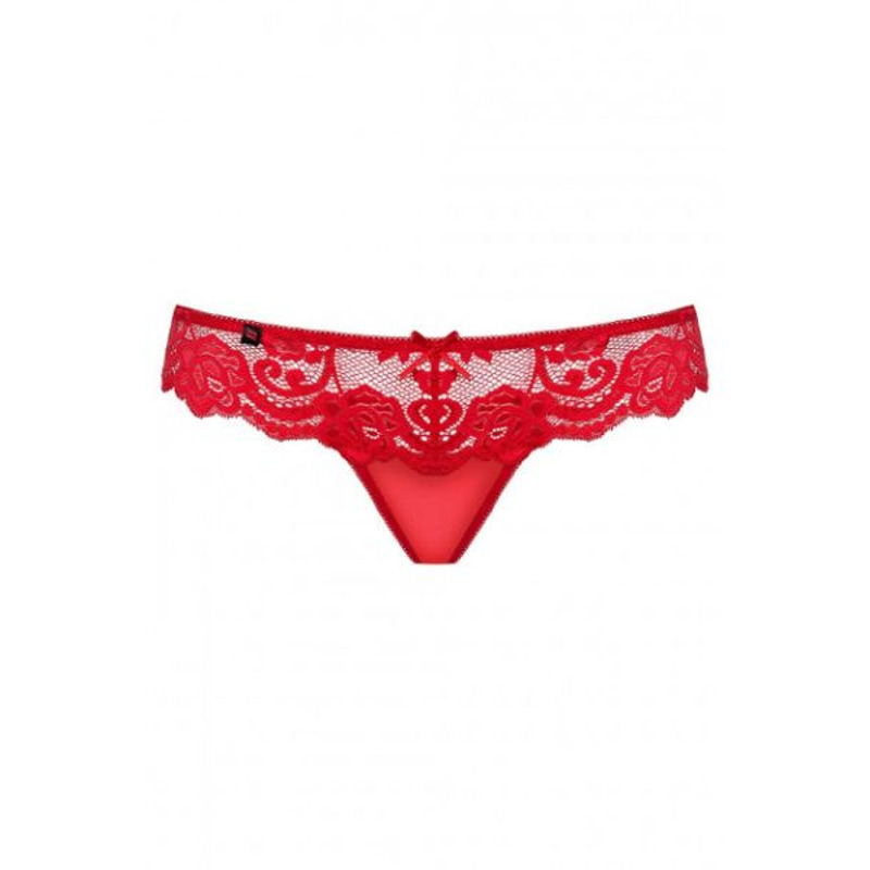 Стринги красные Obsessive 829-THO-3 S/M