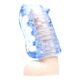 Мастурбатор Fleshlight Fleshskins Grip Blue Ice, надежная фиксация на руке, отлично для пар и минета
