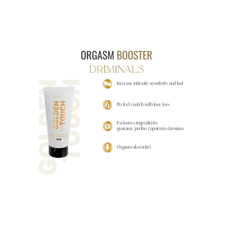 Лубрикант для клитора Driminals Golden Touch Booster усиливающий оргазм, 30 мл