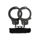 Набор наручники и бондаж Bondx Metal Cuffs & Love, черный