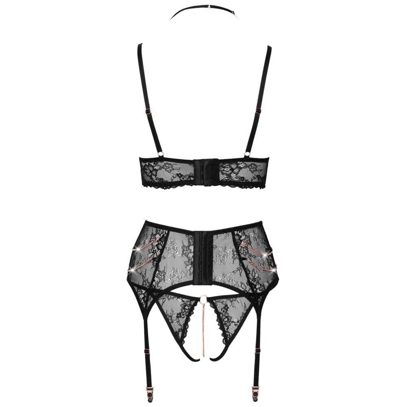 Комплект белья Bra Suspender Set L