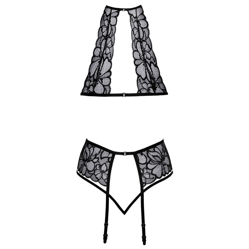 Комплект белья и нежного цветочного кружева Bra Set Lace S/M