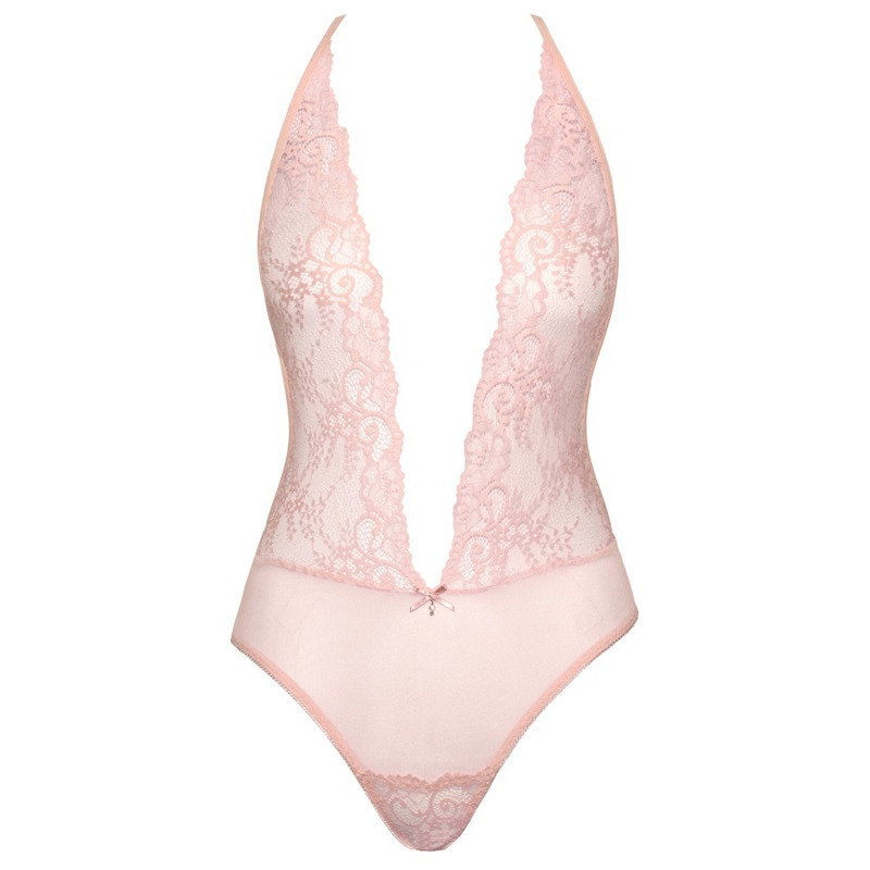 Нежно розовое боди Kissable L/XL